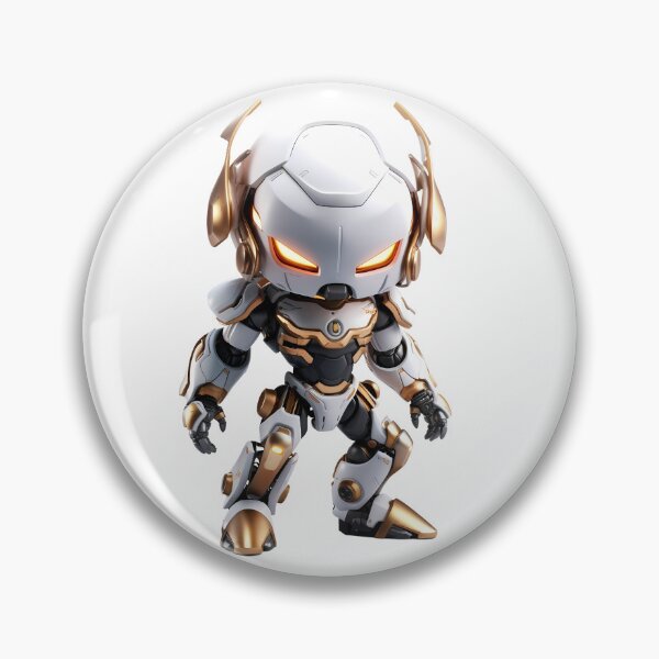 Item preview, Robotic Character Metallic Body RB33 designed and sold by keyd-studio.