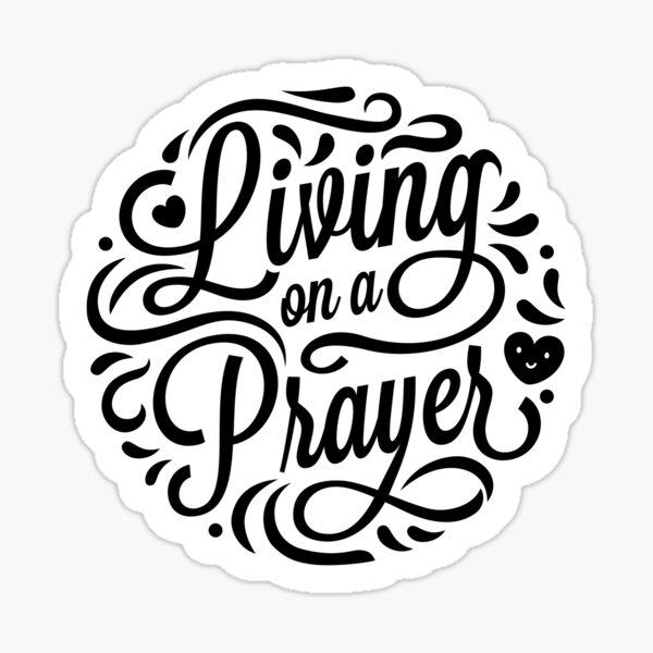 Item preview, Bible verse Living on a Praye designed and sold by BibleProject.