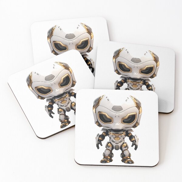 Item preview, Robotic Character Metallic Body RB42 designed and sold by keyd-studio.