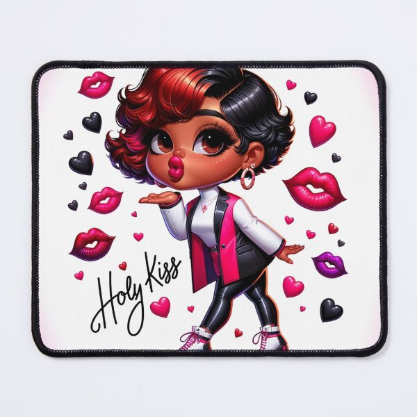 Item preview, Megan salutes you with a Holy Kiss designed and sold by Teas-Talents.