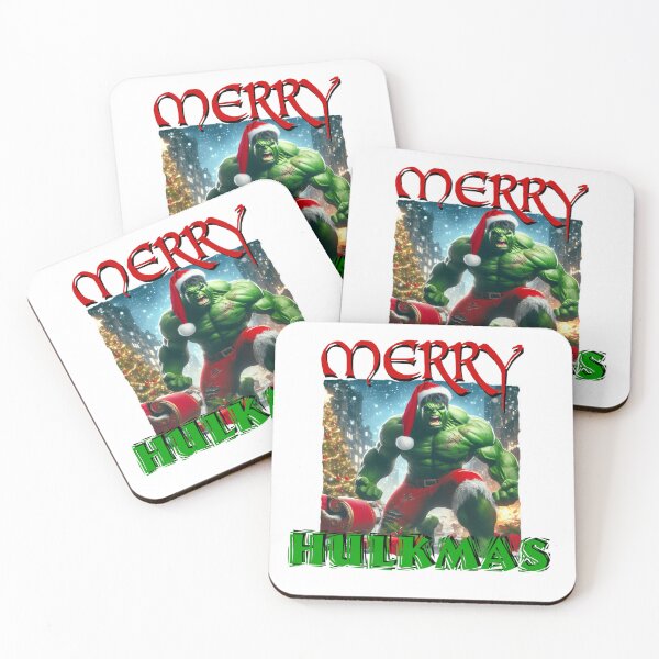 Item preview, MERRY HULKMAS AND A SMASHING NEW YEAR!! V3 designed and sold by Flodgewokka.