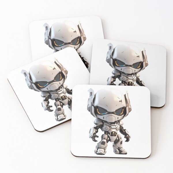 Item preview, Robotic Character Metallic Body RB43 designed and sold by keyd-studio.