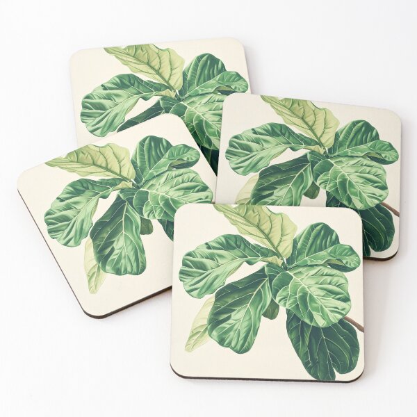 Item preview, Fiddle Leaf Fig illustration designed and sold by BLACKJAZ.