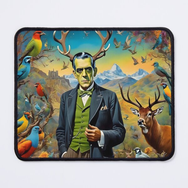 Item preview, Boris Karloff the Monster designed and sold by @adorcharm Modern & Classic AI Art.