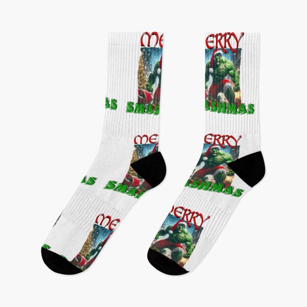 Item preview, MERRY HULKMAS AND A SMASHING NEW YEAR!! V4 designed and sold by Flodgewokka.
