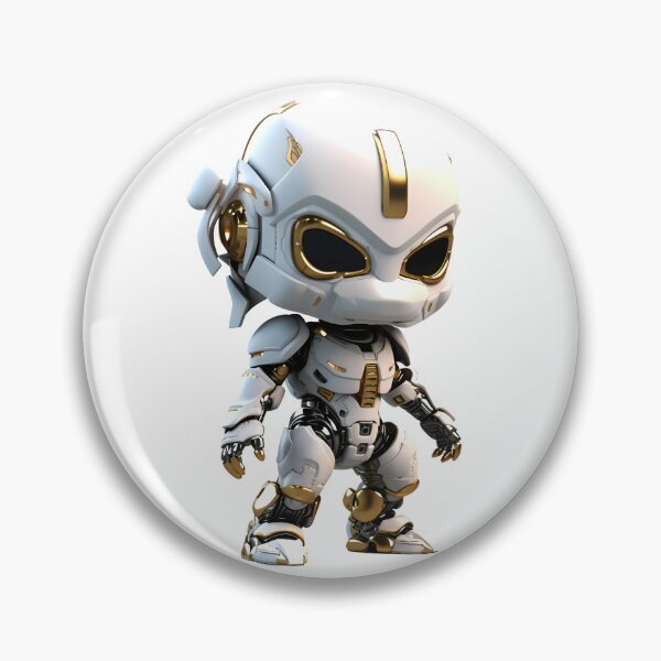Item preview, Robotic Character Metallic Body RB48 designed and sold by keyd-studio.
