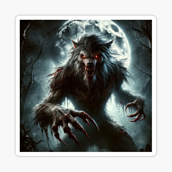 Item preview, Werewolf in the moonlight designed and sold by wolfgangrainer.
