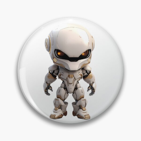 Item preview, Robotic Character Metallic Body RB49 designed and sold by keyd-studio.