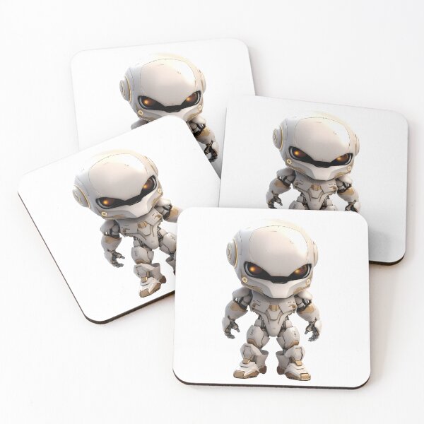 Item preview, Robotic Character Metallic Body RB49 designed and sold by keyd-studio.