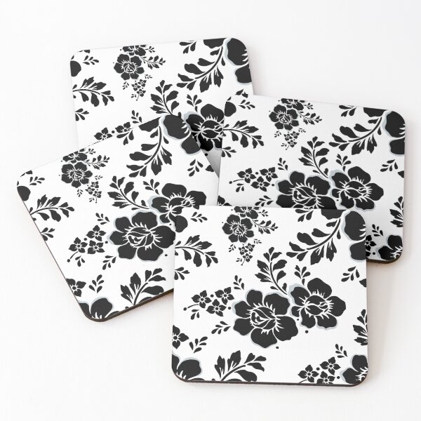 Item preview, Black and white floral design designed and sold by MPDesign84.