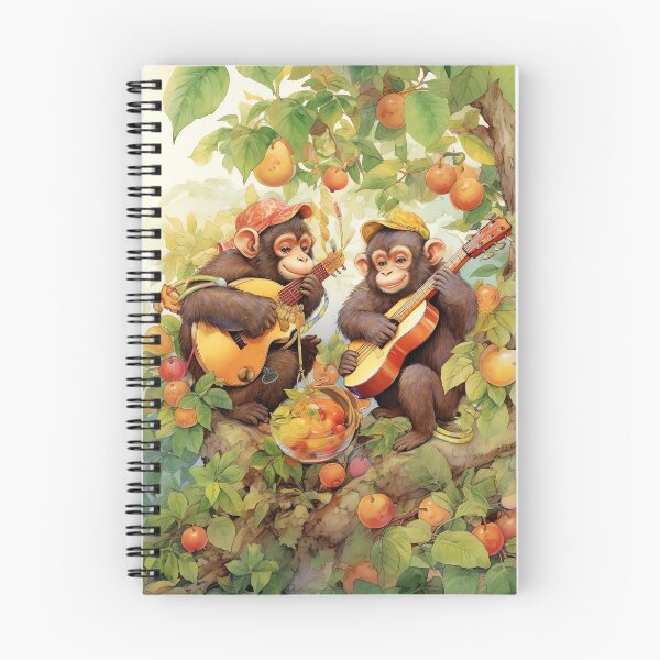 Item preview, Musical Monkey Madness designed and sold by cute-animals99.