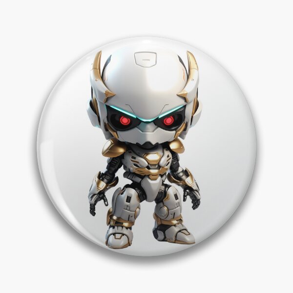 Item preview, Robotic Character Metallic Body RB50 designed and sold by keyd-studio.