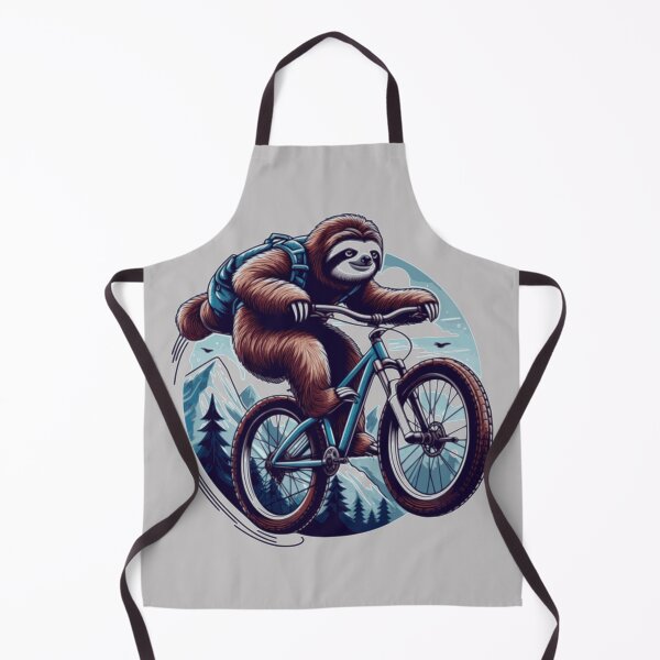 Item preview, MTB Trail Sloth - Mountain Biking MTB lovers, explore and adventure designed and sold by MTBSkaterLoversTees.
