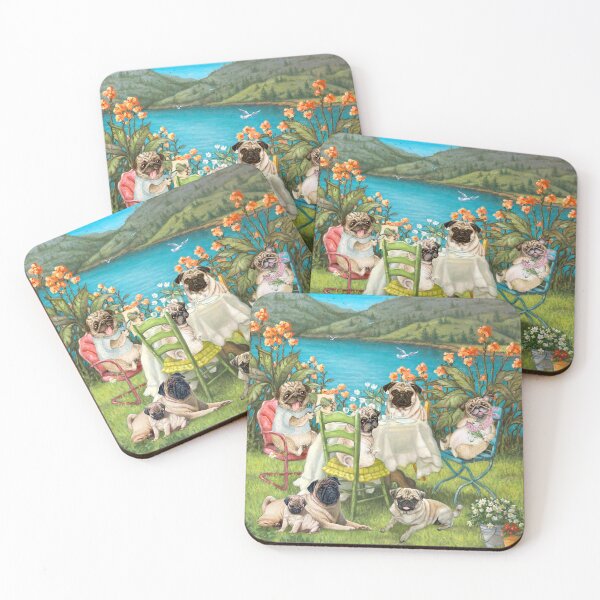 Item preview, Pug Family & Party designed and sold by Clitus.