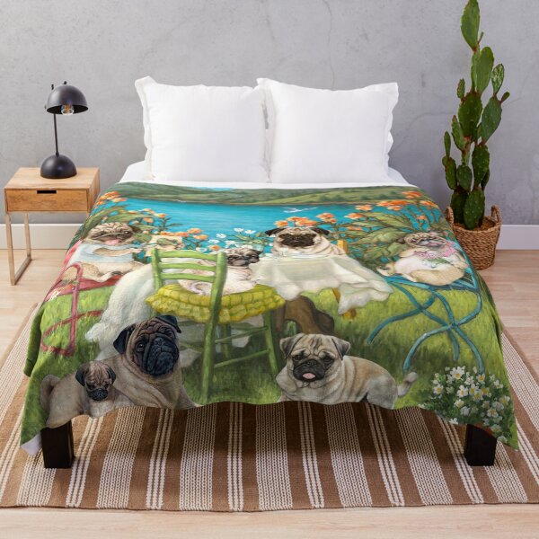 Item preview, Pug Family & Party designed and sold by Clitus.