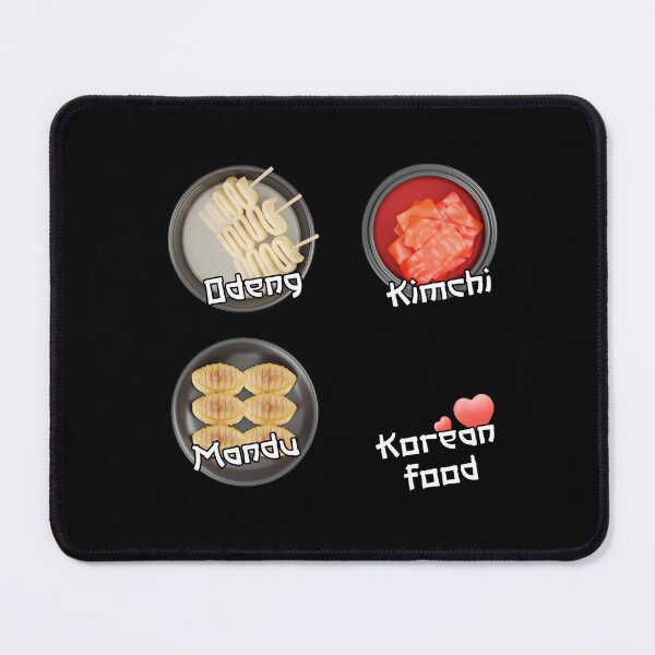 Item preview, Korean Food Set Sticker  - Odeng Kimchi Mandu Korean food lover designed and sold by olympe-store.