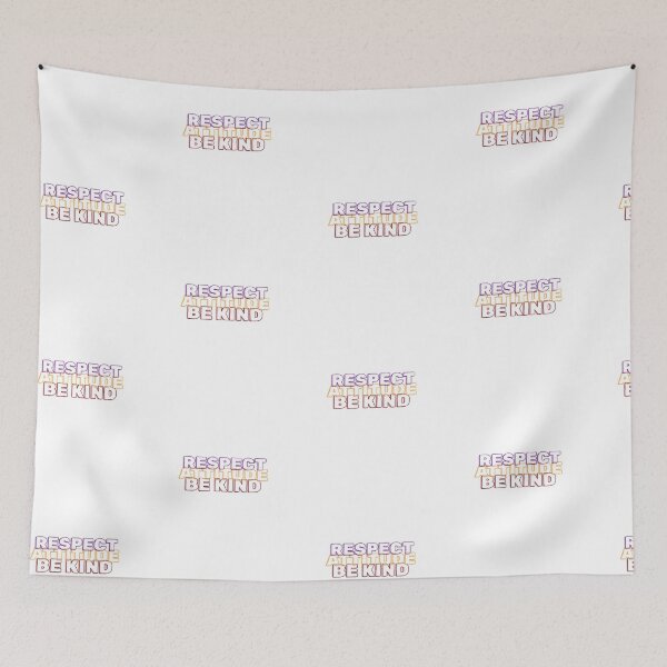 Item preview, Respect, attitude and be kind designed and sold by LoveDaisyShop.