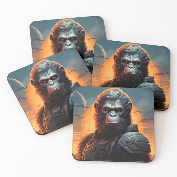 Aperçu de l'œuvre Singes ensemble Strong Empire 2 créée et vendue par AstroRisq.