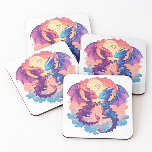 Artikelvorschau, Whimsical Dragon Love entworfen und verkauft von DragonFantasia.