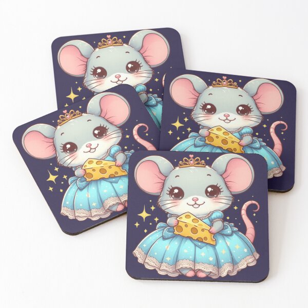 Item preview, Cute princess mouse with cheese  designed and sold by Culmika.