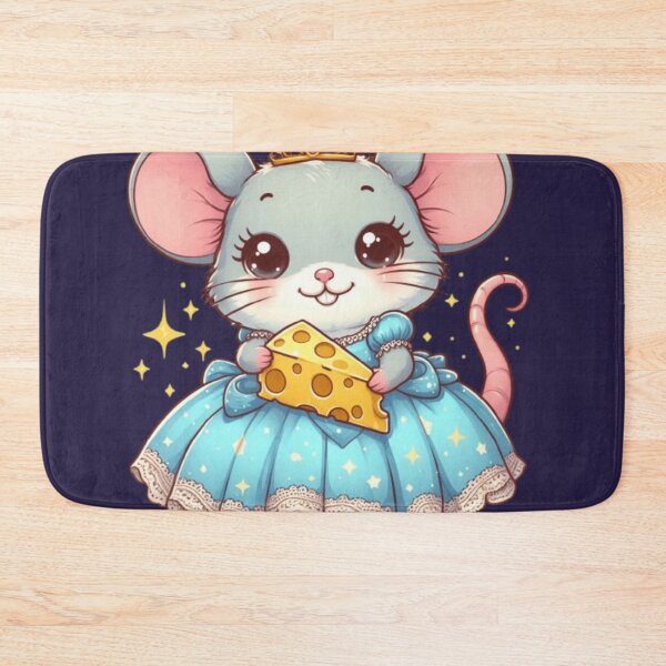 Item preview, Cute princess mouse with cheese  designed and sold by Culmika.