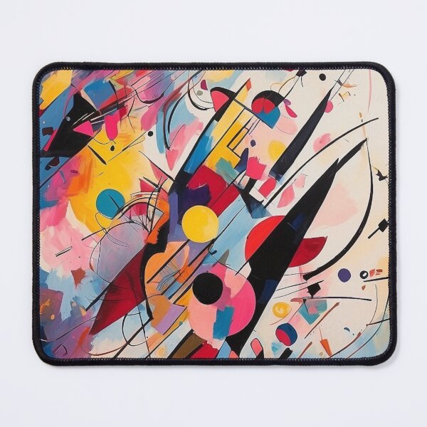 Item preview, Celestial Colorplay - Kandinsky inspired designed and sold by AthosVolzenArt.