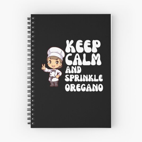 Item preview, Stay calm and sprinkle oregano designed and sold by GartenIdeen.
