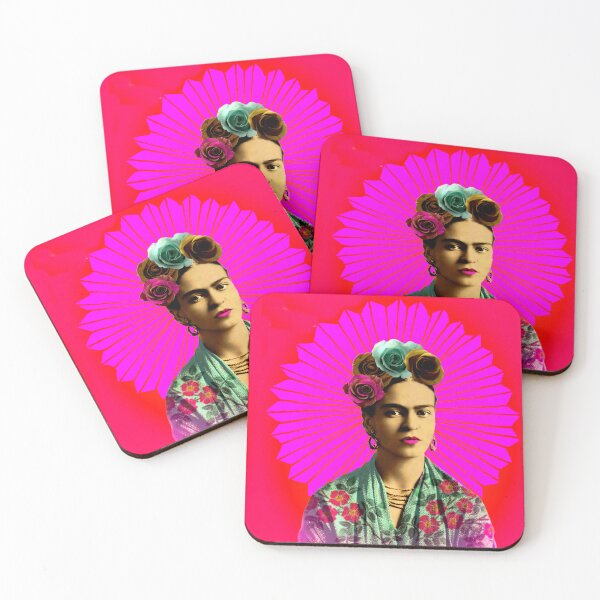 Item preview, Frida Kahlo Colorful Retro designed and sold by FridaArtGallery.