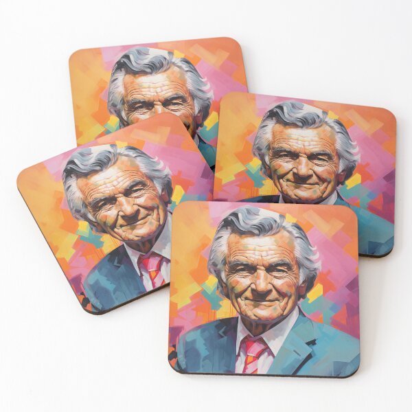 Artikelvorschau, Bob Hawke Pop Art 1 entworfen und verkauft von AstroRisq.