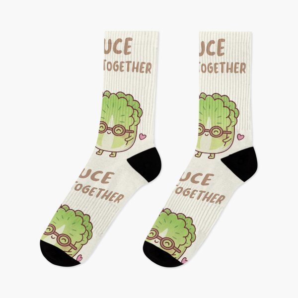 Item preview, Cute Lettuce Couple Lettuce Grow Old Together designed and sold by rustydoodle.