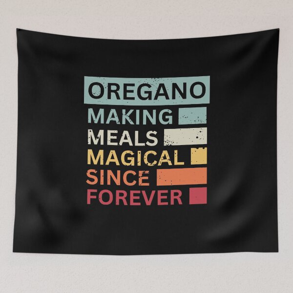 Item preview, OREGANO - Makes meals magical forever designed and sold by GartenIdeen.
