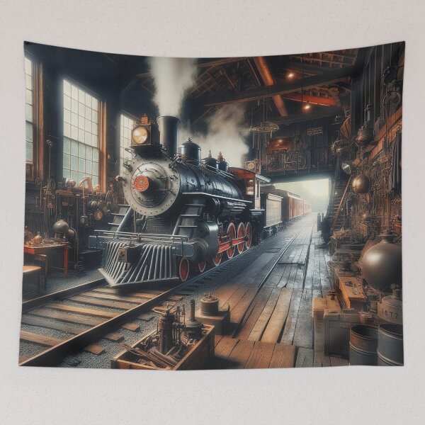 Item preview, Echoes of Steamtown designed and sold by FIYARO.
