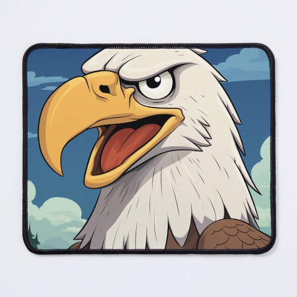 Item preview, Cartoon Bald Eagle designed and sold by AstroRisq.