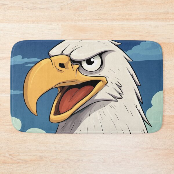 Item preview, Cartoon Bald Eagle designed and sold by AstroRisq.