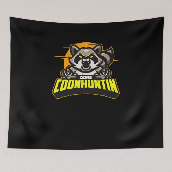Item preview, Gone Coonhuntin Loves Coon Hunter Coonhound Raccoon Hunting designed and sold by taaddison50.