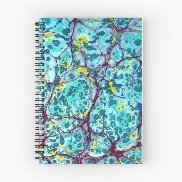 Item preview, Examples of multicolored Turkish marbling art designed and sold by fotoryum.