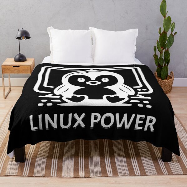 Item preview, Tux Penguin Linux Power designed and sold by JoeStylistic.
