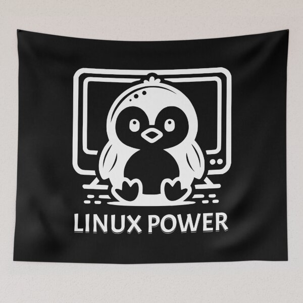 Artikelvorschau, Tux Penguin Linux Power entworfen und verkauft von JoeStylistic.