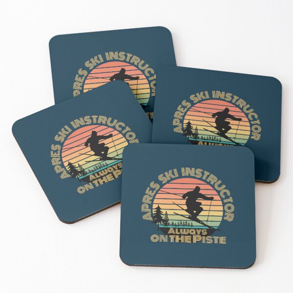 Item preview, Apres Ski Instructor, vintage sunset, retro vibe,  designed and sold by melissarkc.