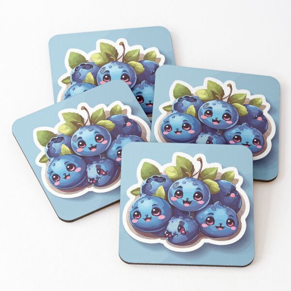 Artikelvorschau, kawaii Blaubeere entworfen und verkauft von krishnajit22.