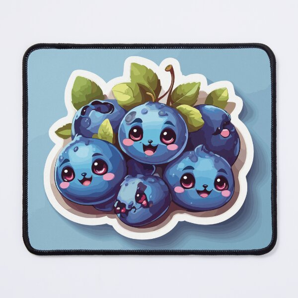 Item preview, kawaii blueberry  designed and sold by krishnajit22.