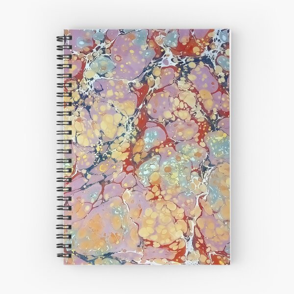 Item preview, Examples of multicolored Turkish marbling art designed and sold by fotoryum.