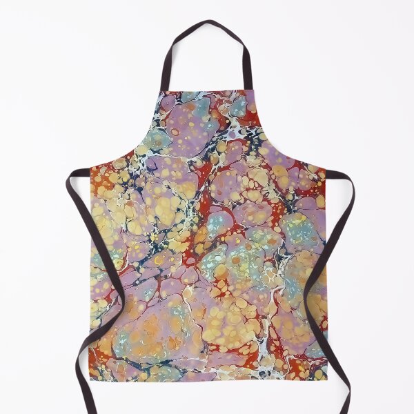 Item preview, Examples of multicolored Turkish marbling art designed and sold by fotoryum.