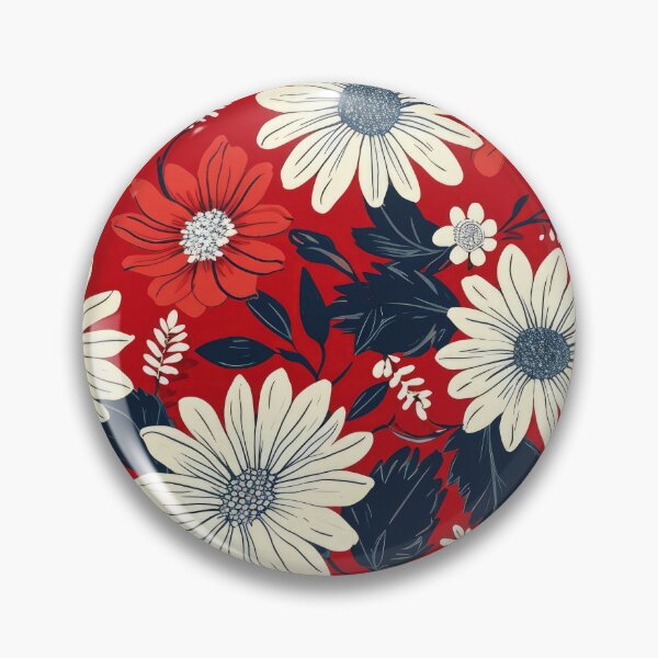 Item preview, Wildflower daisy pattern designed and sold by FlowersColorful.