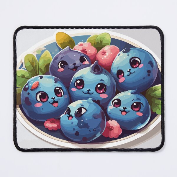 Item preview, cute blueberry  designed and sold by krishnajit22.