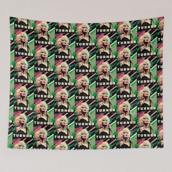 Item preview, Tina Brillando en el cielo Retro 80s designed and sold by RusticBlendDesi.