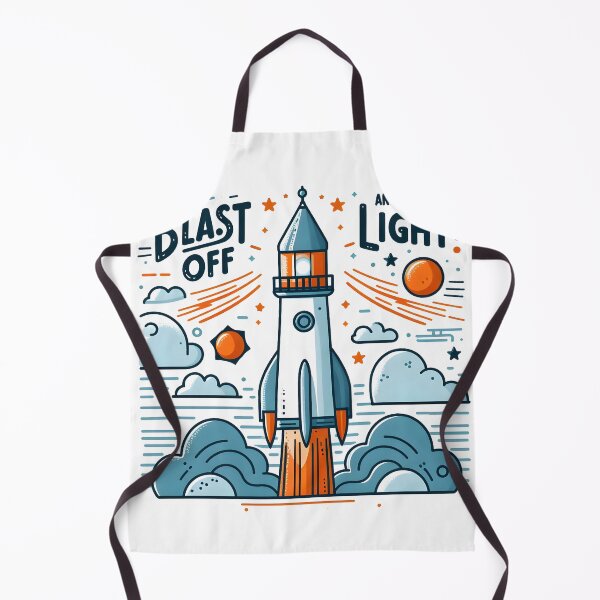 Item preview, Blast Off and Be the Light! designed and sold by Dungeon-Depot.