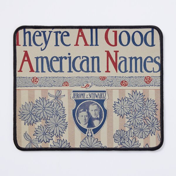 Item preview, They re are all good American names. Jerome and Schwartz. Vintage Baseball Sheet Music cover. (Restored). HIGH DEFINITION designed and sold by MINDTHECHERRY.
