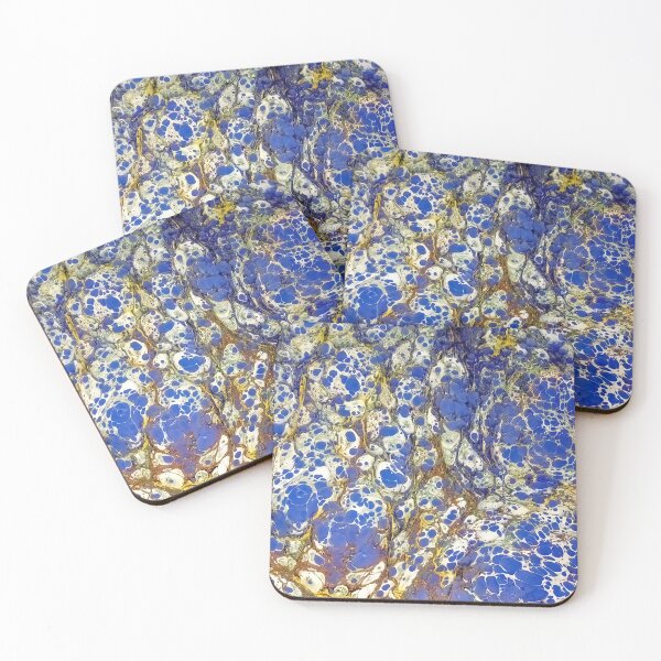 Item preview, Examples of multicolored Turkish marbling art designed and sold by fotoryum.