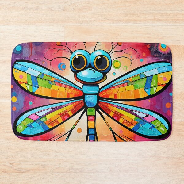 Item preview, Cartoon Dragonfly Pop Art designed and sold by AstroRisq.